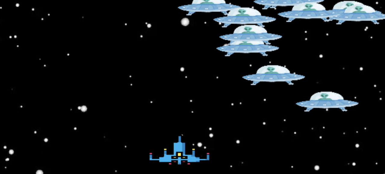 Galaxy Marauder space shooter game preview placeholder